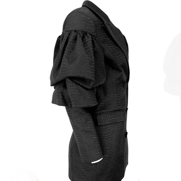 ACLER STOW BLAZER MINI DRESS IN BLACK size 4 - Picture 4 of 10